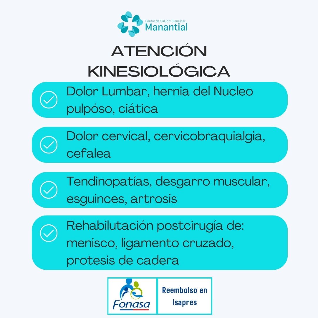 Kinesiología, Salud Manantial